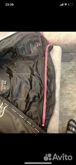 Кожаная мото-куртка Alpinestars GP Pro