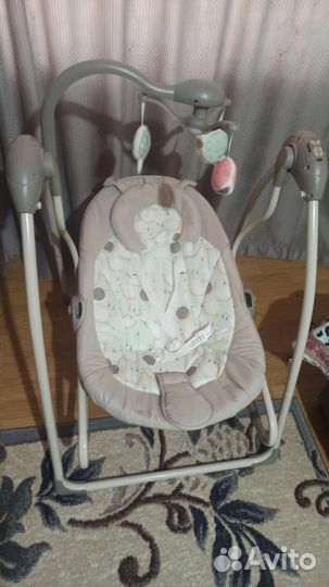 Электро- качель, Качель-шезлонг 2в1