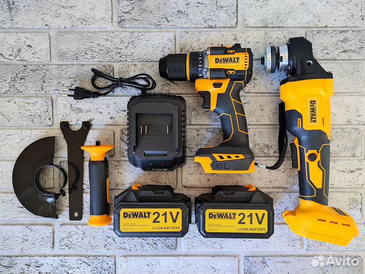 Аккумуляторные наборы 2 в 1 Makita/ dewalt