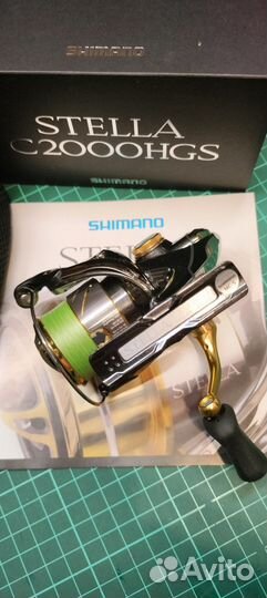 Катушка Shimano 14 Stella C2000HGS