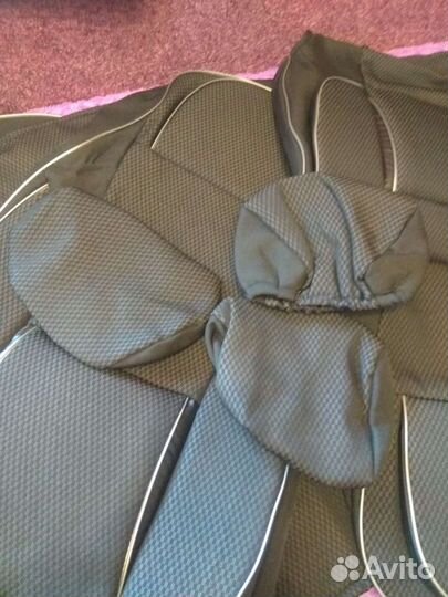 Чехлы на авто.сиденья Лада калина Люкс