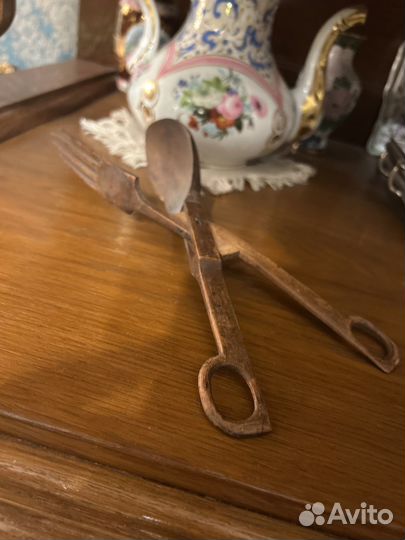 Вилка-ложка 19 век