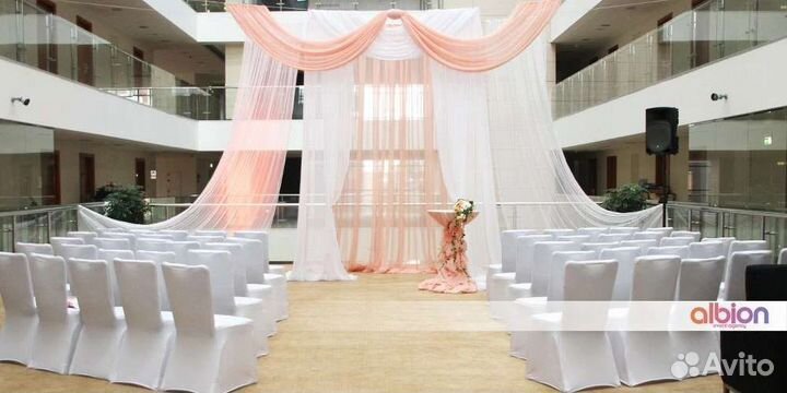 Вуаль белая и другие цвета