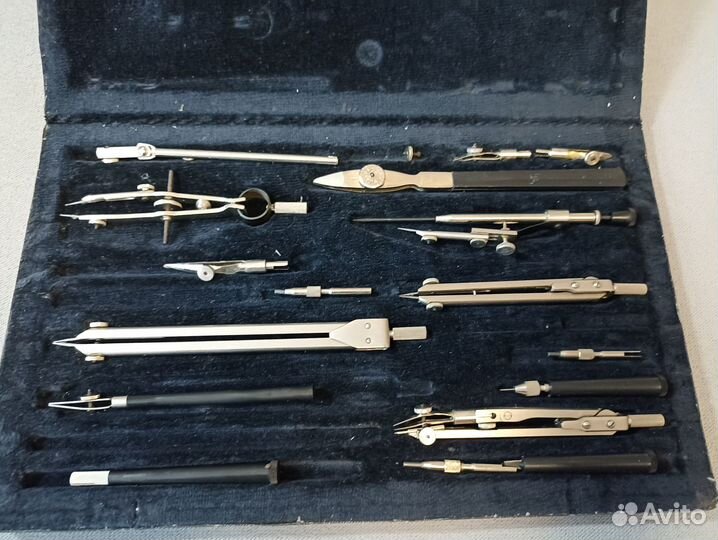 Готовальня СССР нчк-24-1 некомплект б/у