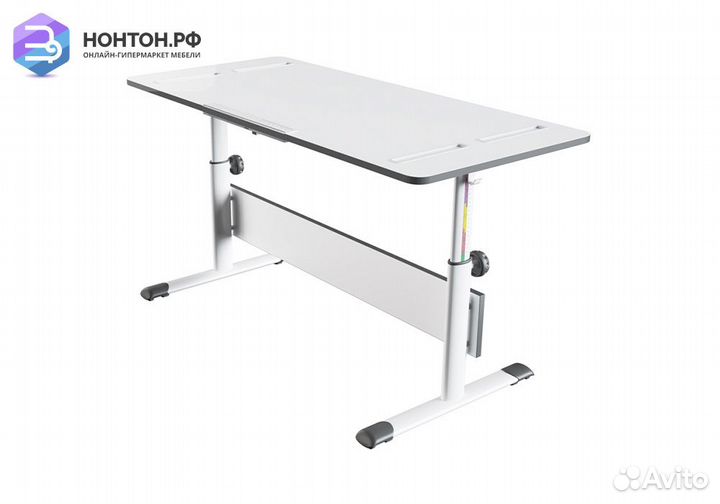 Парта-трансформер Polini kids City белый / серый