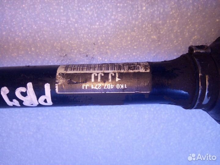 Полуось передняя левая АКПП passat (B7) (2011)