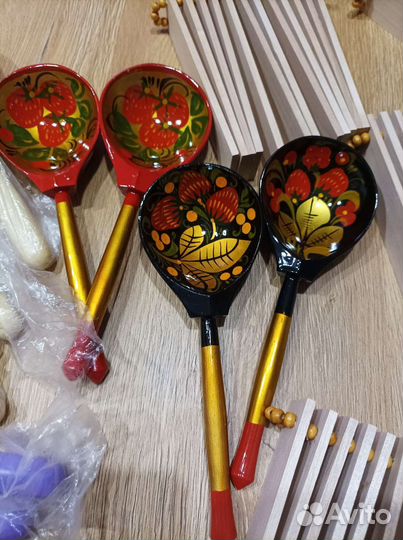 Музыкальные инструменты деревянные