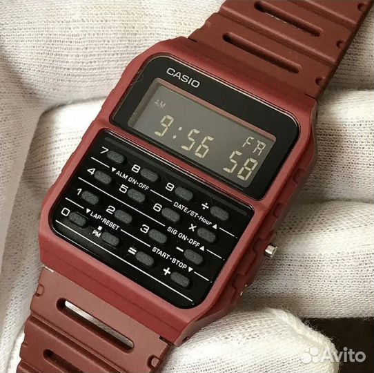 Часы casio с калькулятором