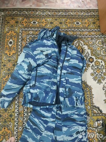 Форма охраны черная зимняя