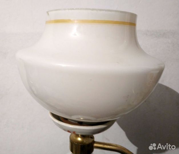 Люстра Фарфор металл стекло Югославия СССР