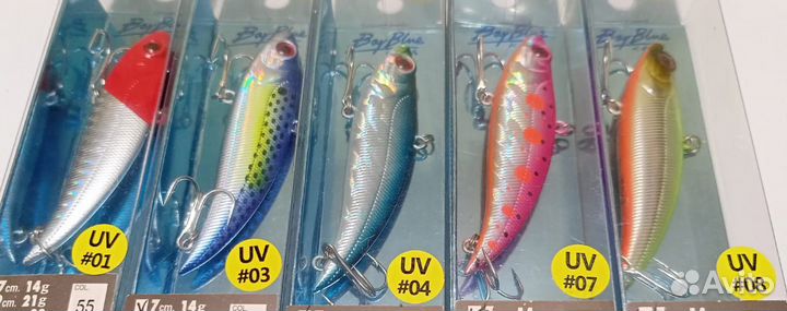 Вибы Smith Bay Blue UV 70, ратлин Smith Bay Blue