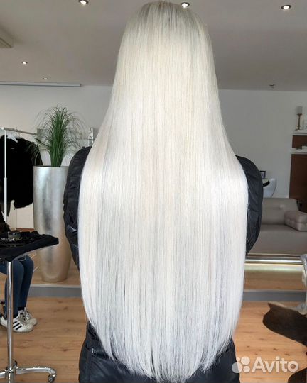 Окрашивание в платиновый блонд. Убираю желтизну