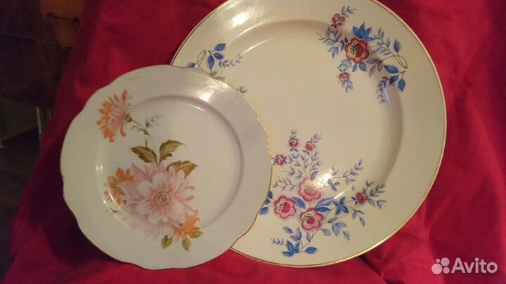 Фарфор, Гжель, Хохлома и другое конца 60-х - 70-ые