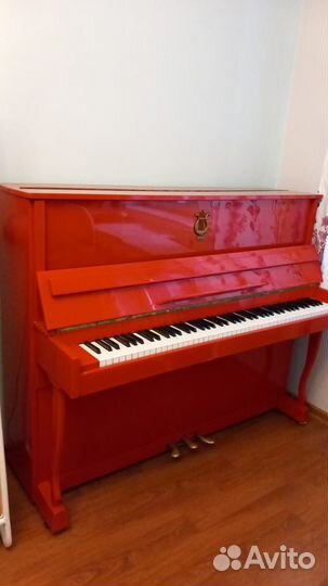 Пианино Рифей красное