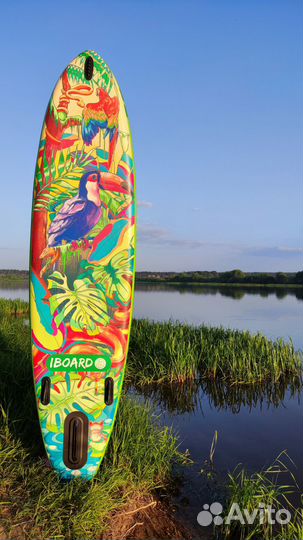 Sup доска надувная для двоих 335см Живые фото