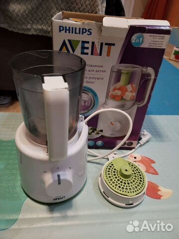 Пароварка - блендер philips