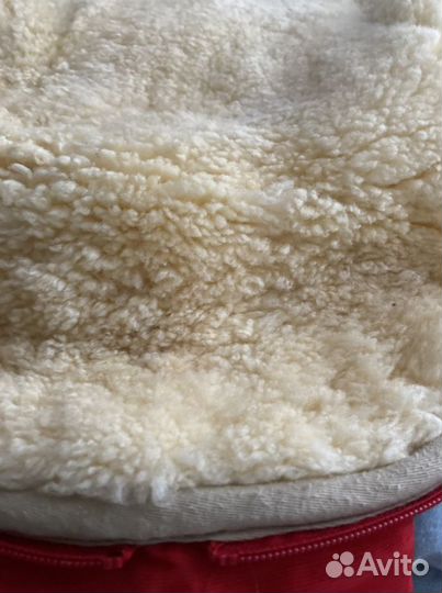 Меховой конверт из овчины в коляску Mansita