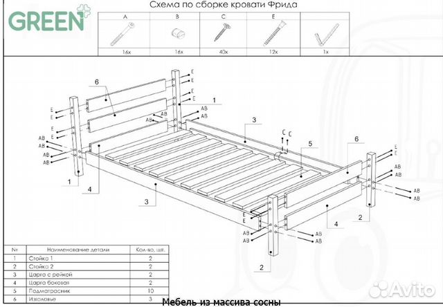 Кровать