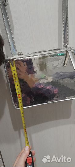 Сумочка серебристая Befree