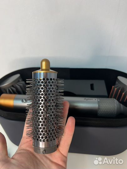 Стайлер dyson airwrap complete long никель/медь