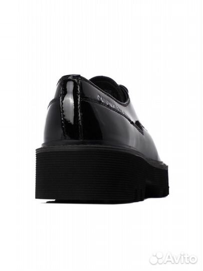 Женские полуботинки дерби туфли calvin klein jeans