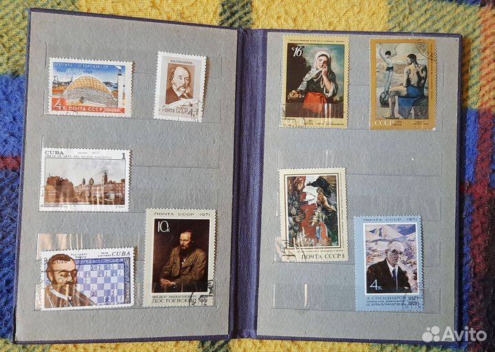 Кляссер альбом папка для марок