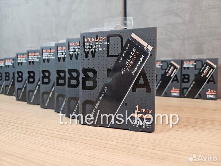 SSD M.2 WD black 1TB SN850X