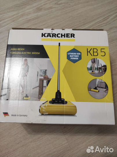 Пылесос метёлка Karcher KB5