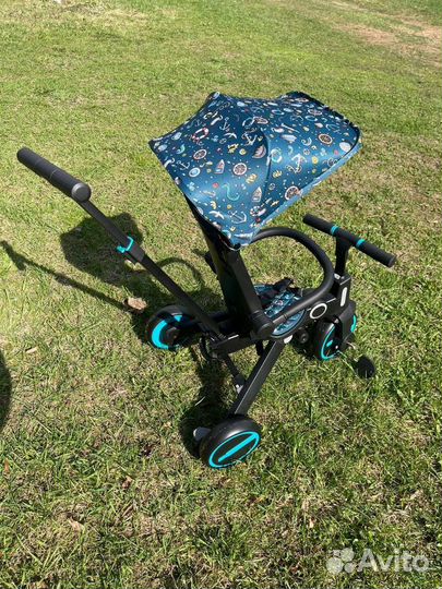 Трехколесный велосипед складной аналог doona