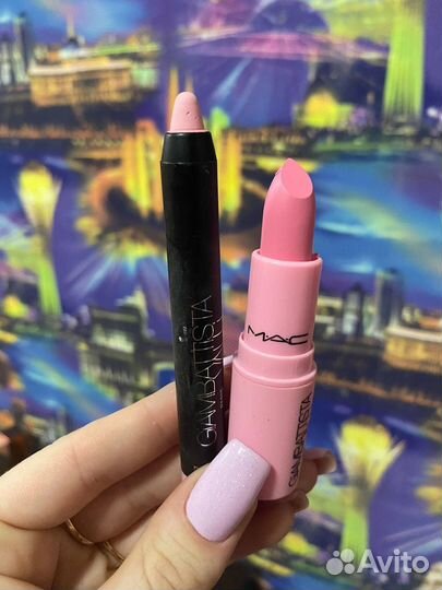 Помада + карандаш -помада 2в1