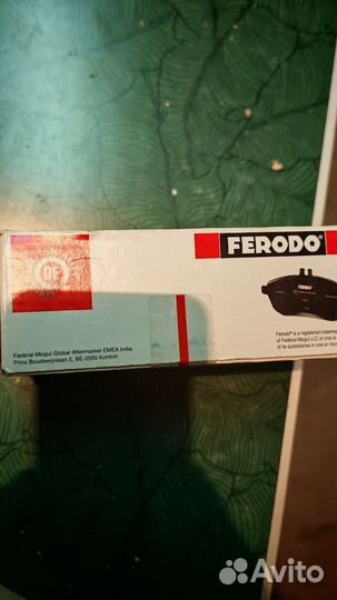 Ferodo FDB4615wкомплект передних тормозных колодок