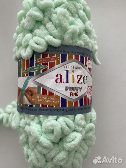 Пряжа alize puffy fine