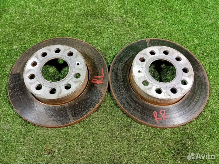 Диск тормозной (комплект) задний Volkswagen Golf 6