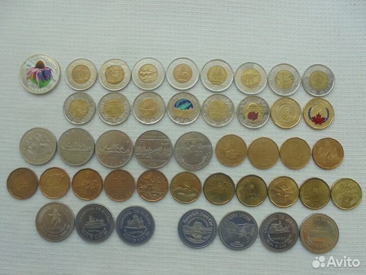 Памятные монеты Канады