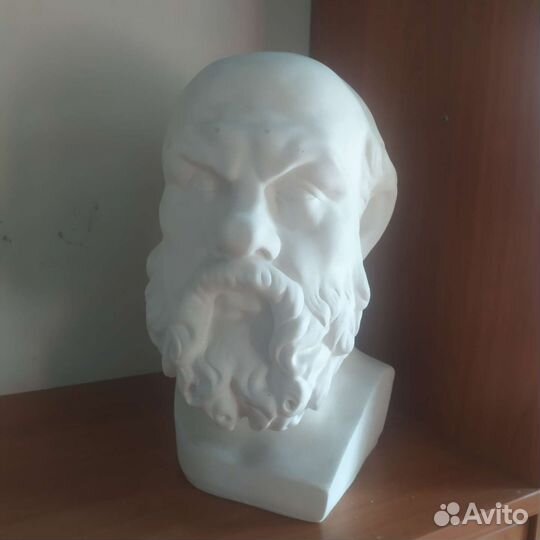 Бюст Сократа счастливый