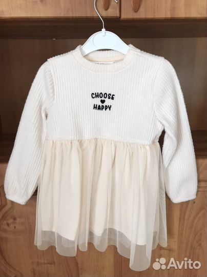 Платье для девочки 92