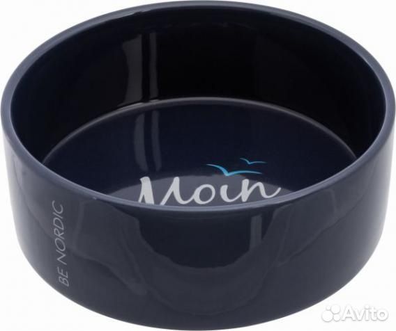 Trixie керамическая миска BE nordic, тёмно-синяя