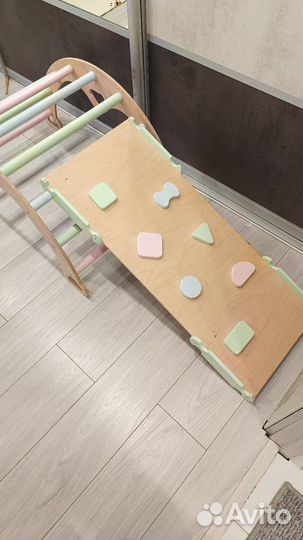 Арка пиклера с горкой-скаладромом