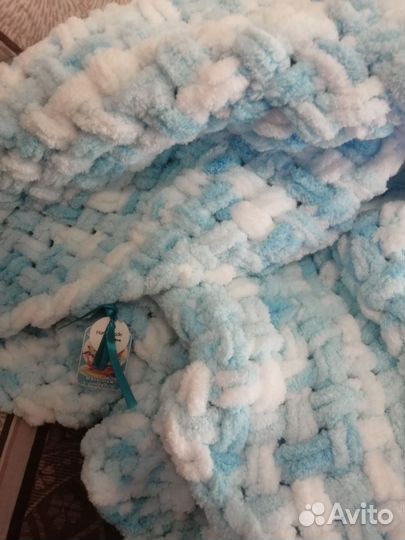 Плед детский плюшевый