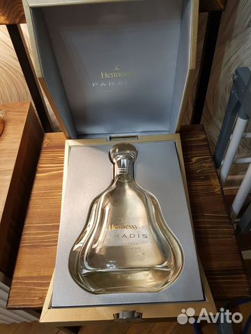 Коробка с бутылкой из-под Hennessy Paradis объявление продам
