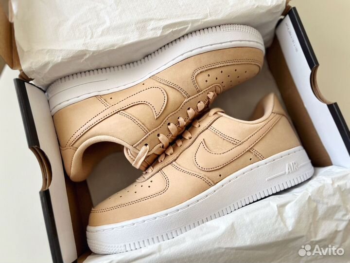 Кеды Nike Air Force 1 Premium Vachetta Tan