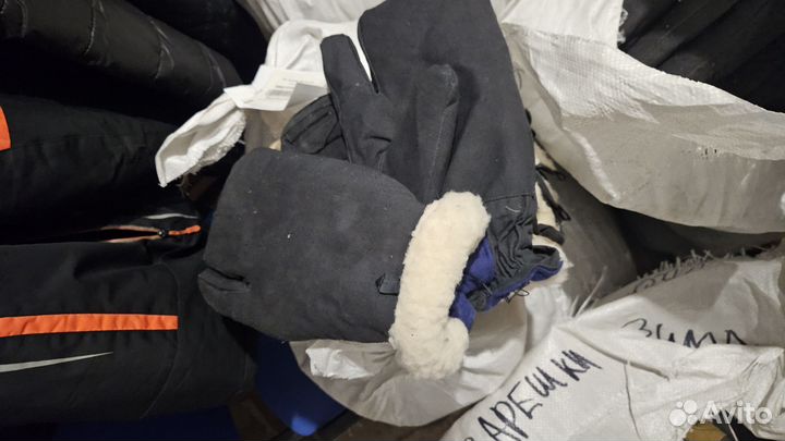 Рукавицы меховые овчина