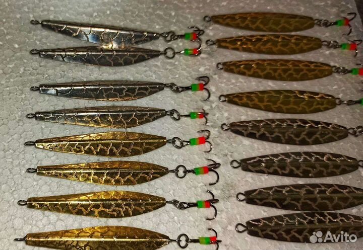 Набор блесен маропедка 3штуки