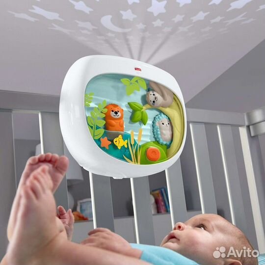Проектор для сна Fisher Price музыкальный FXC59