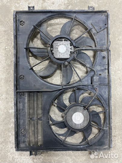 Рамка вентиляторов passat cc b6 b7