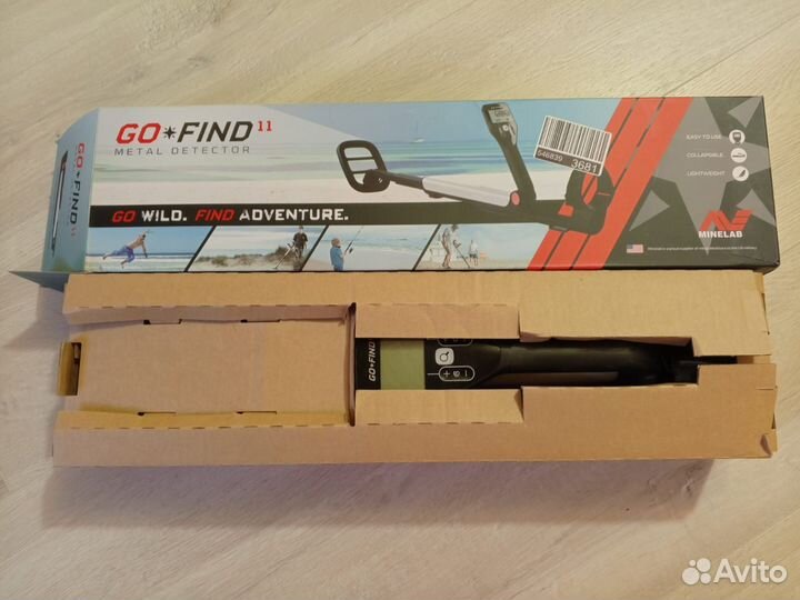 Металлоискатель бу minelab GO find 11
