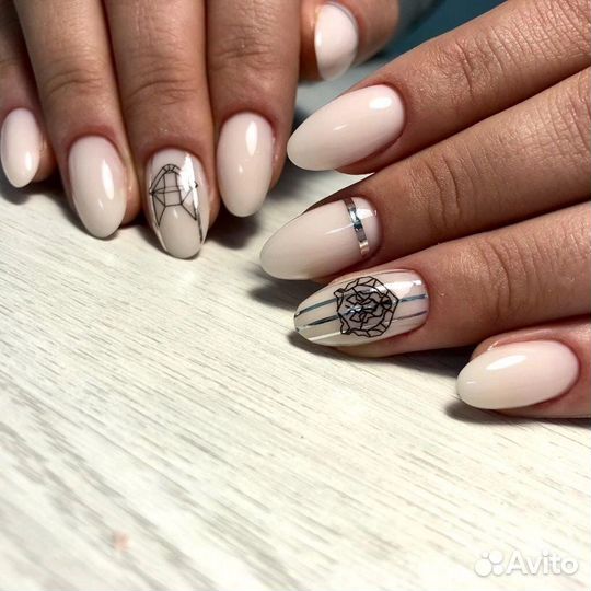 Маникюр, наращивание ногтей, гель-лак