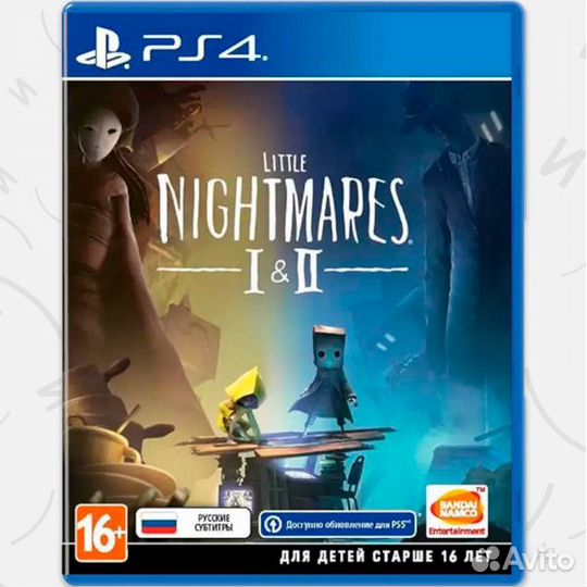 Little Nightmares I & II PS4, русские субтитры