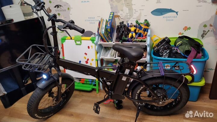 Электровелосипед, электрофетбайк, Minako F10