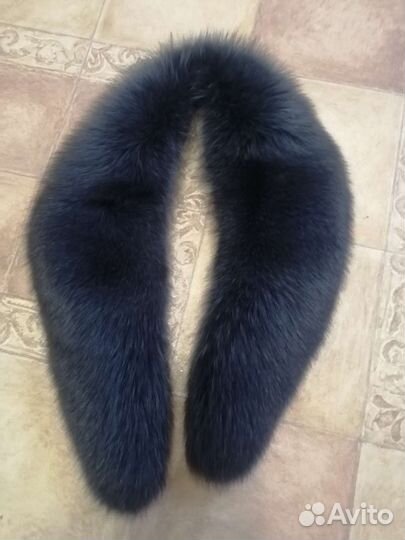 Меховой воротник песец